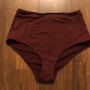High waist bathing suit bottom